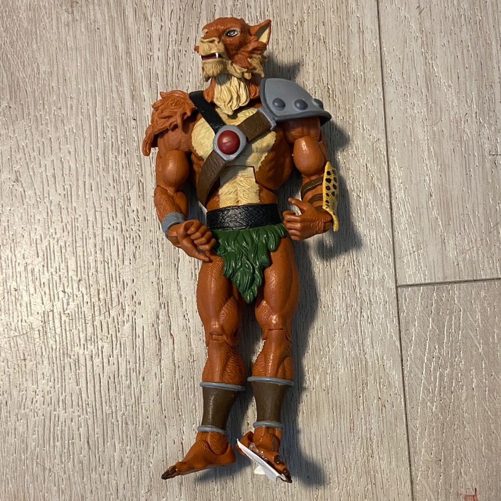 SUPER7 THUNDERCATS VINTAGE JACKALMAN ACTION FIGURE.
